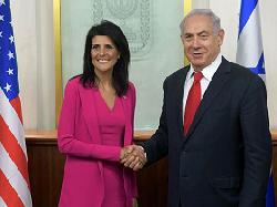 US-Botschafterin bei den UN Haley in Israel