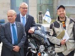 Berlin - Jerusalem auf dem Motorrad