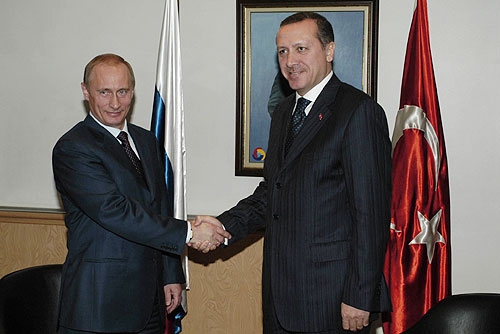 Erdogan und Putin rücken mit der Pipeline TurkStream näher zusammen