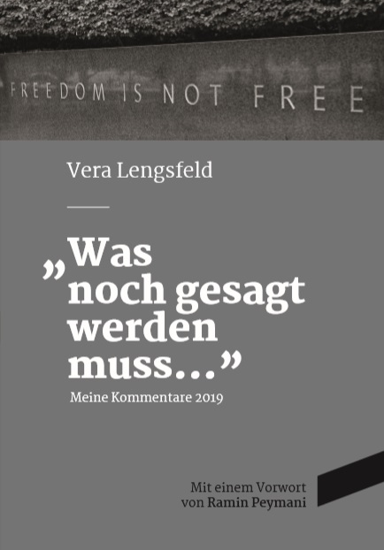`Was noch gesagt werden muss´ - Das neue Buch von Vera Lengsfeld