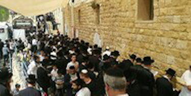 Gebet für die von Corona betroffenen an Rabbi Rashib´s Grab [Video]