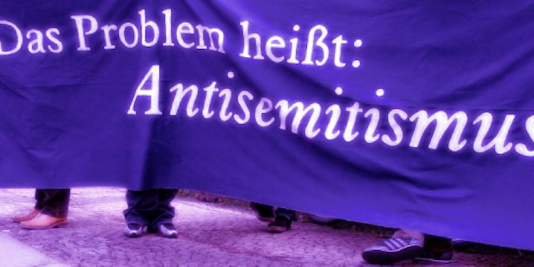 Antisemitismus plakatiert [Video]