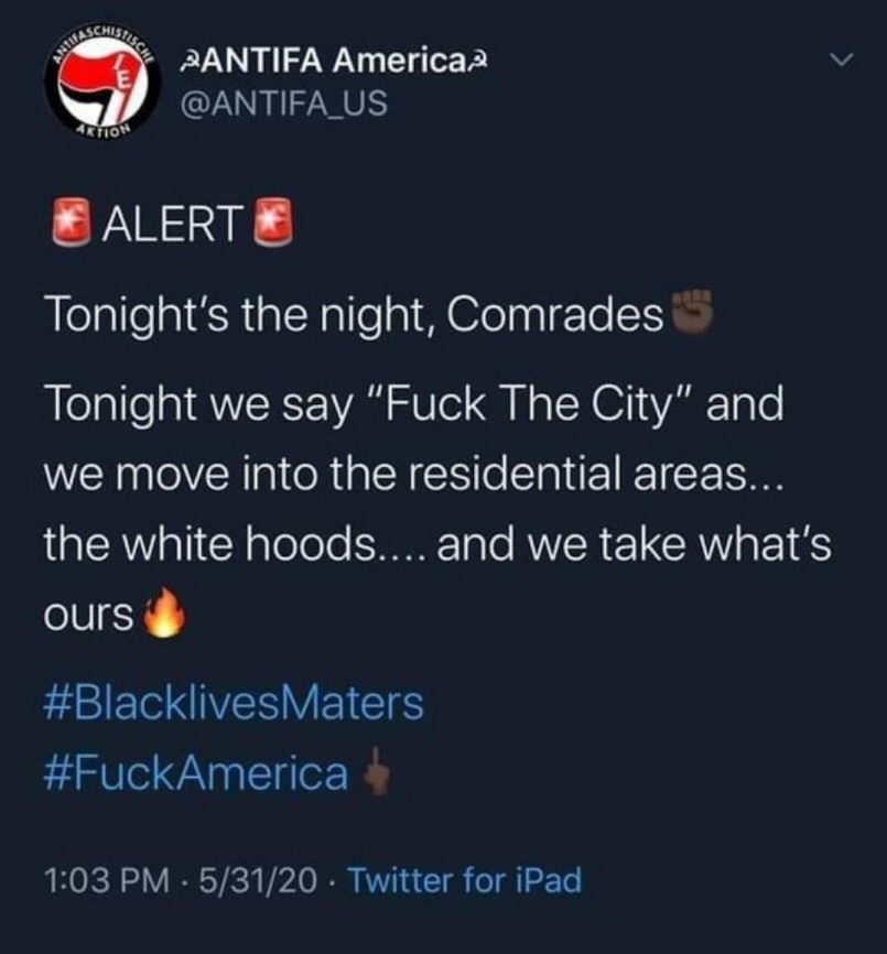 Twitter sperrt „Antifa America“