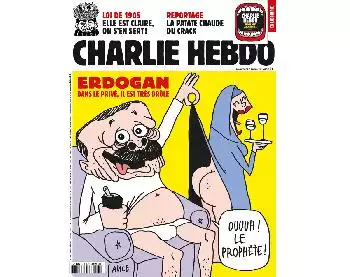 Charlie Hebdo veröffentlicht Titelseite mit Erdogan-Karikatur