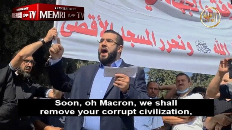 Islamist am Tempelberg: „Die einzige Antwort an Macron ist der Dschihad“ [Video]