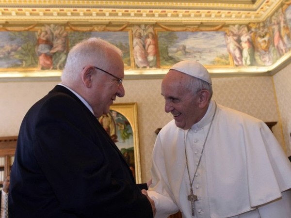 Präsident Rivlin sprach mit Papst Franziskus