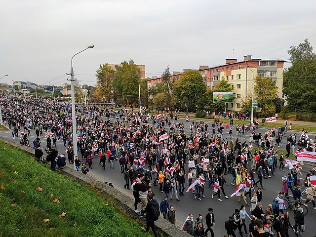 100 Festnahmen bei Protesten in Weißrussland