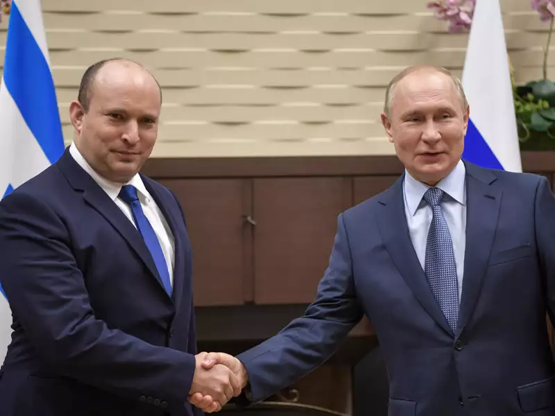  Premier Bennett trifft Präsident Putin