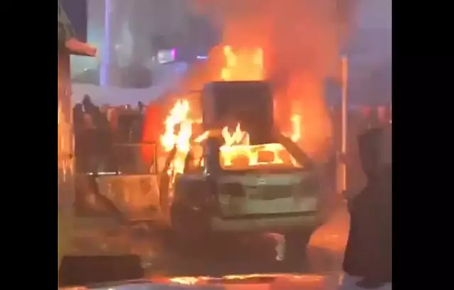 Israelis angegriffen, Auto nach Einfahrt in Ramallah in Brand gesteckt
