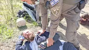 Polizeigewalt gegen Yeshiva-Studenten in Homesh