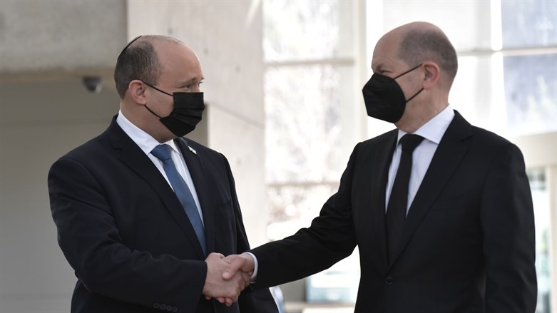 Israel und Deutschland kündigen "strategische Zusammenarbeit" bei Scholz-Besuch an