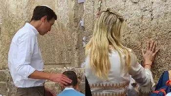 Jared Kushner und Ivanka Trump besuchen die Klagemauer