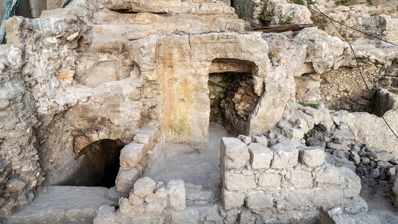 Rituelles Bad, das von Jerusalems Elite verwendet wurde, in der Nähe des Tempelbergs freigelegt