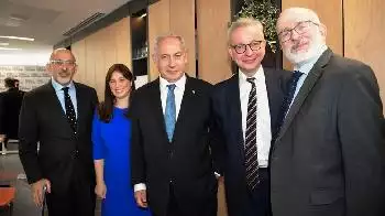 Netanjahu trifft britische Abgeordnete in London