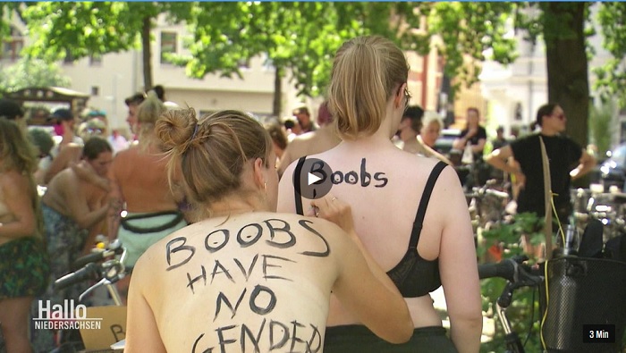 NDR und Aktivistinnen: Weibliche Brüste haben kein Geschlecht