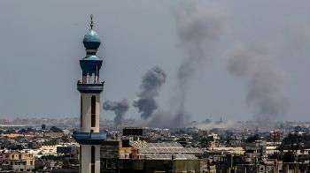 IDF-bombardiert-11-Raketenwerfer-in-Gaza