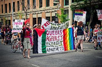 Die-RegenbogenHetzer-Sie-wollen-Israel-auslschen--Queer-for-PalestineDemo-in-Berlin-Video