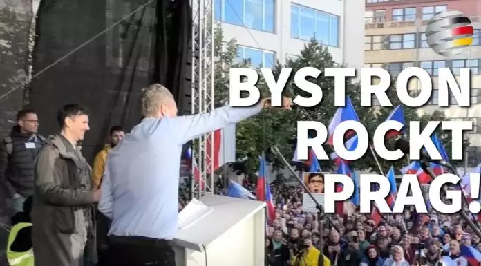 Petr Bystron rockt Prag! [Video]