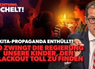 „Achtung, Reichelt!“: Blackout-Propaganda und Anleitung zum Schmüffeln in der KITA [Video]