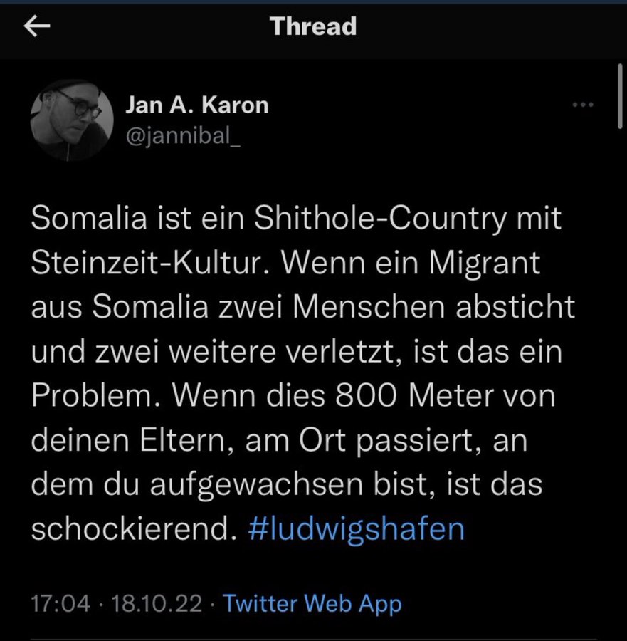  Nach linksradikaler Hetze: RBB will Reporter wegen Somalia ist „Shithole-Country mit Steinzeitkultur“ feuern