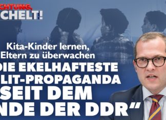 „Achtung, Reichelt!“: Polit-Propaganda im Kindergarten [Video]
