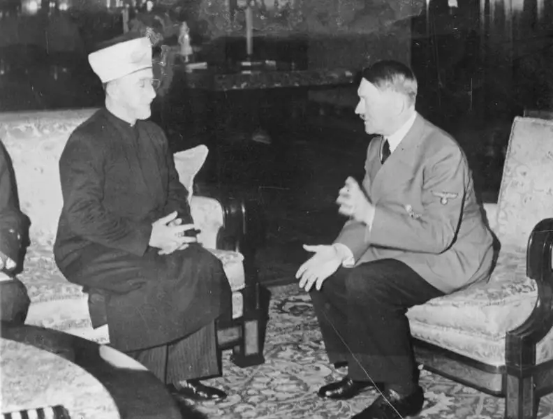 Offizielle deutsche Aufzeichnung des Treffens zwischen Adolf Hitler und dem palästinensischen Großmufti
