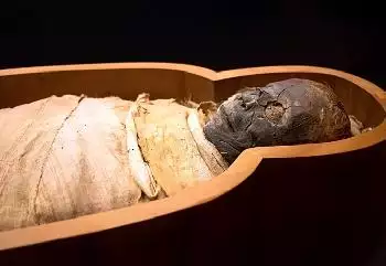 Altägyptische Mumien mit Goldzungen gefunden