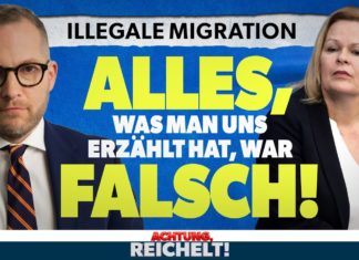 „Achtung, Reichelt!“: So lenkt Faeser von der neuen Flüchtlingskrise ab [Vodep]