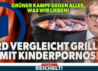 „Achtung, Reichelt!“: ARD vergleicht Fleisch grillen mit Kinderpornos [Video]
