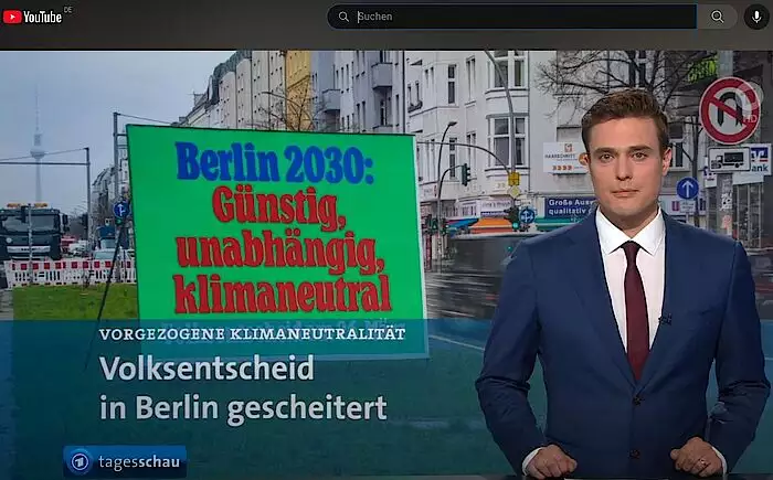 Berlin: Klimavolksentscheid gescheitert, Klimafanatiker geschockt