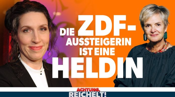 „Achtung, Reichelt!“: Eine echte Heldin - Christine Prayon macht Schluss mit dem ZDF ]Video]