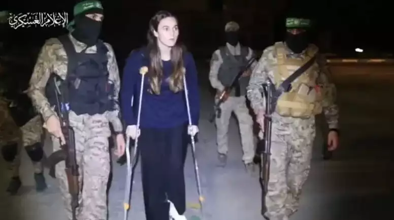Maya Regev, Freigelassene Hamas-Geisel, im Soroka-Krankenhaus in Stabilem Zustand