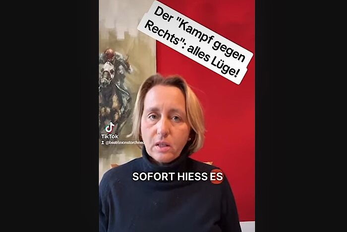 Beatrix von Storch: »Kampf gegen Rechts« ist voller Lügen [Video]