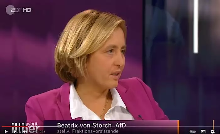 Beatrix von Storch wehrt bei Illner erfolgreich Attacken gegen die AfD ab