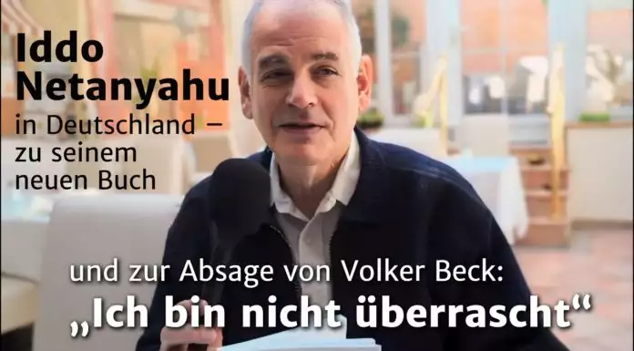 Volker Beck verhindert DIG-Auftritt von Netanyahu-Bruder in Berlin [Video]