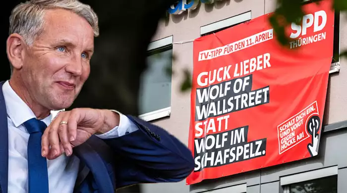 SPD-Marketing-Experten bewerben TV-Duell mit Björn Höcke