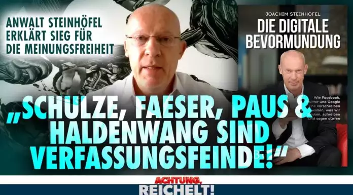 „Achtung, Reichelt!“: Haldenwang, Faeser & Co. sind Verfassungsfeinde [Video]