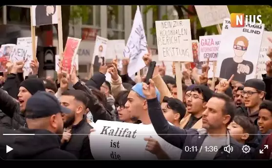 Große Islamisten-Demo in Hamburg ruft nach dem Kalifat 