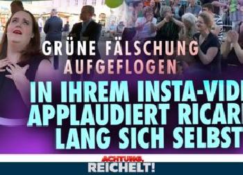 „Achtung, Reichelt!“: Ricarda Lang fliegt mit Video-Fälschung auf [Video]