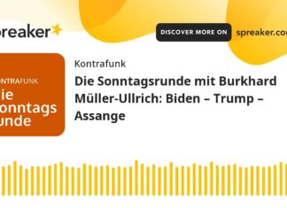 Kontrafunk-Sonntagsrunde: Biden - Trump - Assange [Podcast]