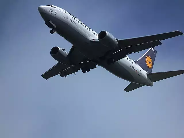 Boeing im Sturzflug 