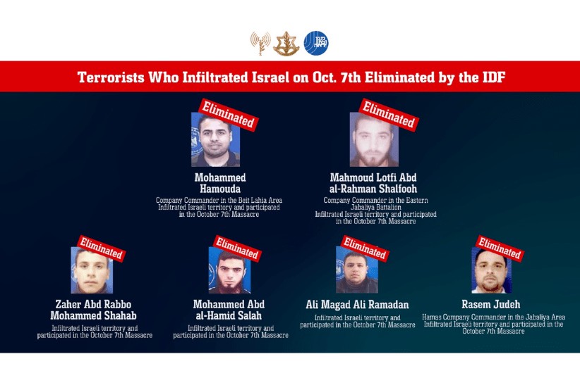 Israel eliminiert 14 Hamas-Terroristen: Verantwortliche des 7.-Oktober-Massakers unter den Toten