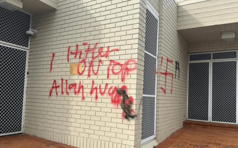 Antisemitische Vandalen zielen auf Synagoge in Sydney