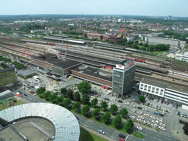 Mann mit Messer am Dortmunder Hauptbahnhof festgenommen