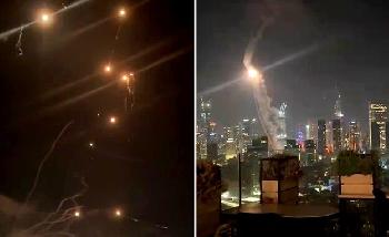 Iranischer-Groangriff-auf-Israel-ber-150-Raketen-abgeschossen--Verletzte-in-mehreren-Regionen-Update