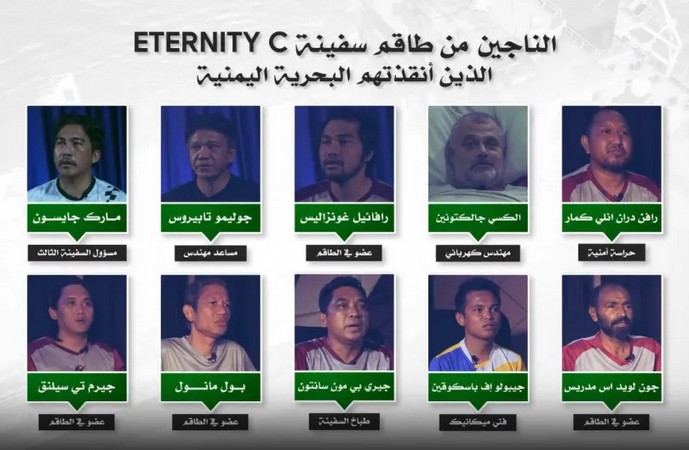 Houthi-Propaganda nach Schiffsangriff: Geiseln sprechen in Video gegen Israel – unter Druck?