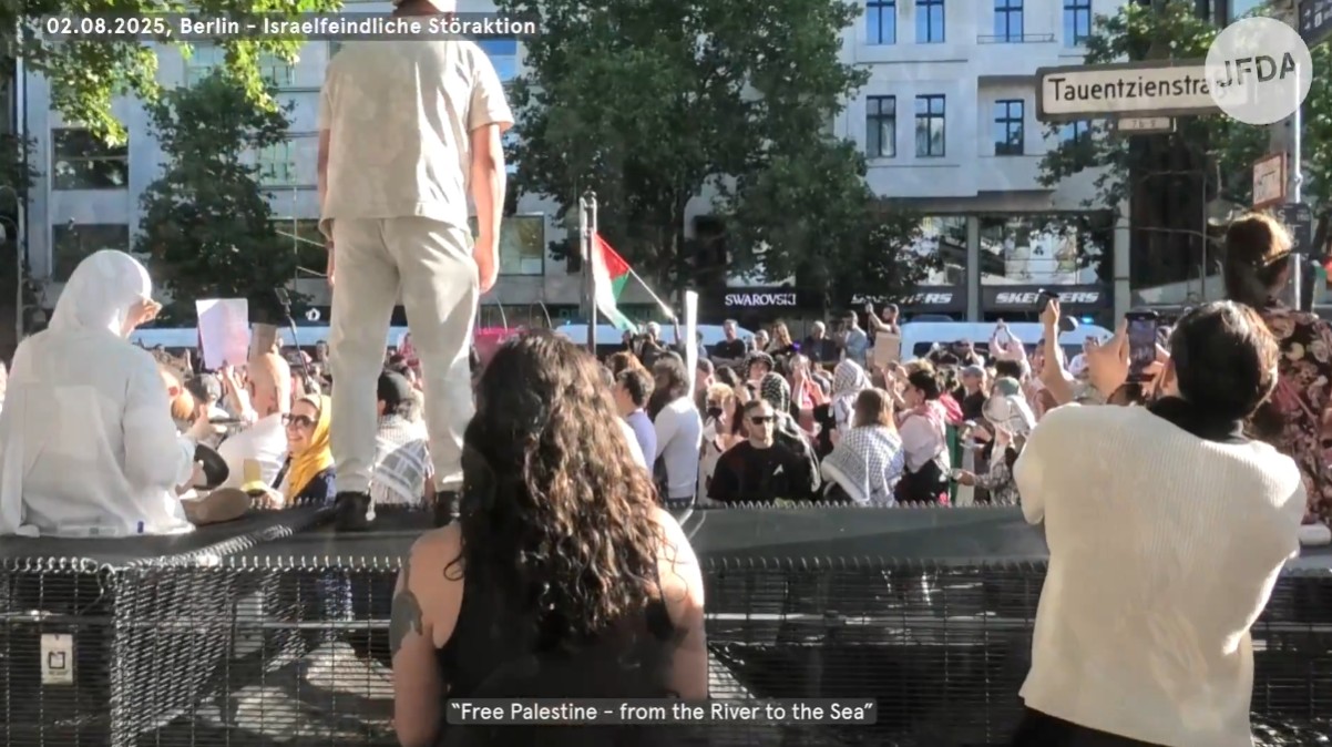 „From the River to the Sea“ – Wie Berlin zur Bühne für die Vernichtungsfantasie gegen Israel wurde
