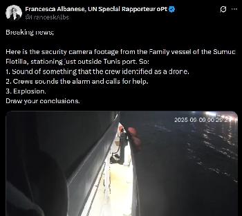 Flotilla in Flammen – Albanese spinnt den nächsten Angriff auf Israel