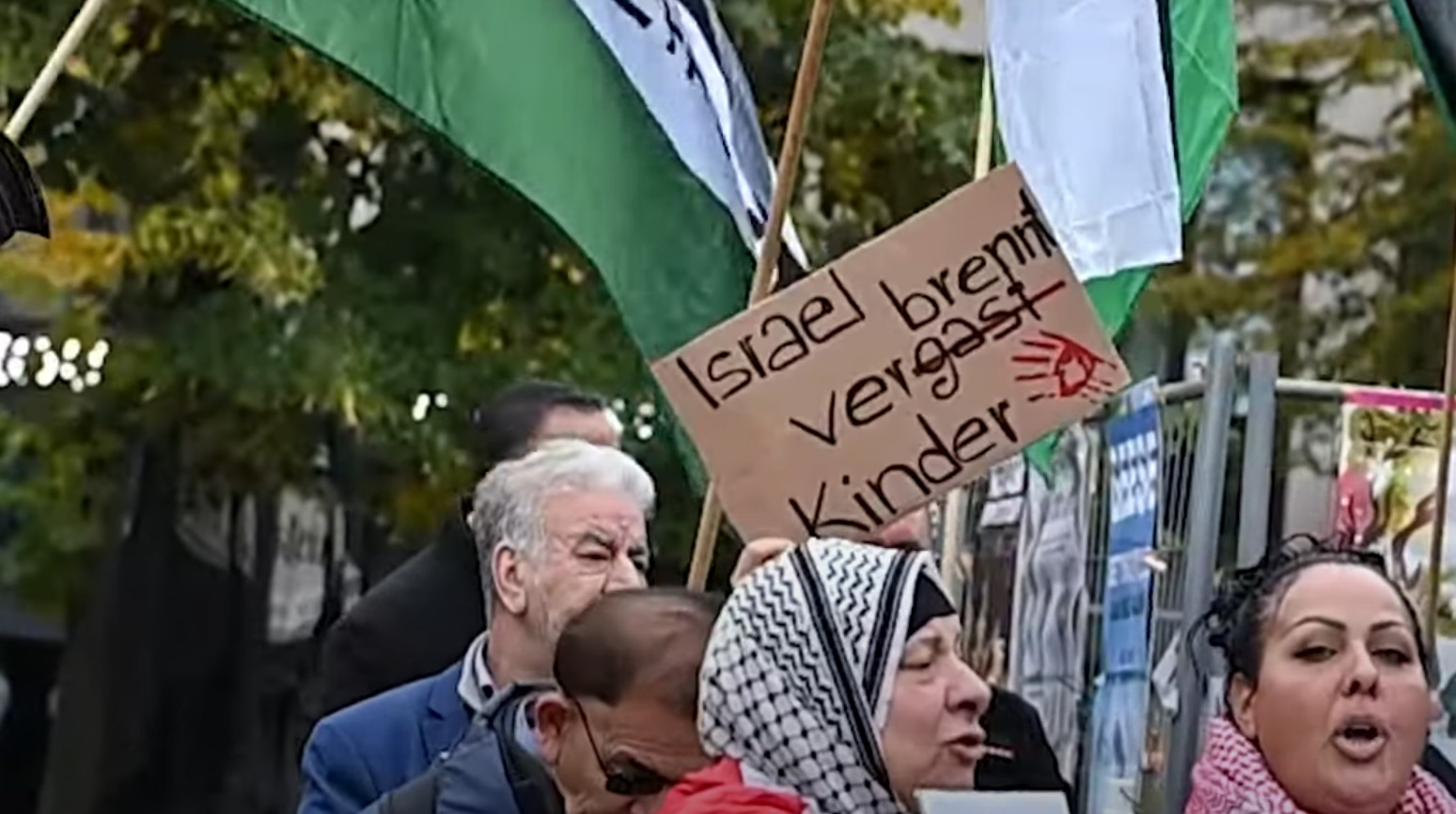 „Israel beseitigen“ – PFLP-nahe Kundgebung ruft offen zur Vernichtung auf und die Verharmlosung durch die Linke