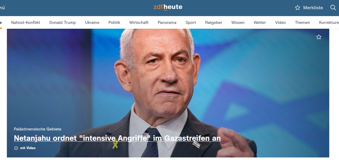 Wie das ZDF mit „Palästinensische Gebiete“ eine politische Realität erfindet